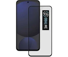 OBAL:ME 5D apsauginis stiklas telefonui Samsung Galaxy S24 FE Juodas