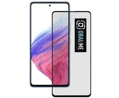 OBAL:ME 5D apsauginis stiklas telefonui Samsung Galaxy A52/A52 5G/A52s 5G/A53 5G Juodas