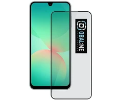 OBAL:ME 5D Apsauginis stiklas Screen Protector skirtas Samsung Galaxy A27 5G Juodas
