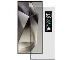 OBAL:ME 5D apsauginis stiklas telefonui Samsung Galaxy S24 Ultra Juodas