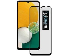OBAL:ME 5D apsauginis stiklas telefonui Samsung Galaxy A13 5G/A04s Juodas