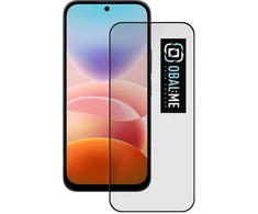 OBAL:ME 5D stiklinė ekrano apsauga, skirta Xiaomi Redmi 17 4G/5G, juoda