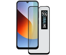 OBAL:ME 5D Apsauginis stiklas skirtas Xiaomi Redmi A7 Pro Juodas
