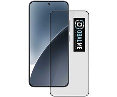 OBAL:ME 5D apsauginis stiklas Screen Protector skirtas Xiaomi 15 juodos spalvos