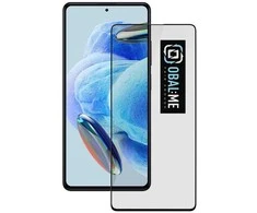 OBAL:ME 5D apsauginis stiklas telefonui Xiaomi Redmi Note 12 Pro 5G Juodas