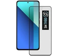 OBAL:ME 5D apsauginis stiklas telefonui Xiaomi Redmi Note 13 4G/5G Juodas