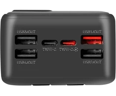 OBAL:ME CablePulse Powerbank 30000mAh 22,5W juodos spalvos