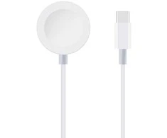 OBAL:ME įkrovimo kabelis skirtas Apple Watch USB-C baltos spalvos