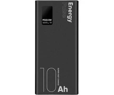 OBAL:ME EnergyPulse Powerbank 10000mAh 22.5W juodos spalvos