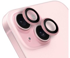 OBAL:ME lešio apsauga skirta Apple iPhone 15/15 Plus rožinės spalvos