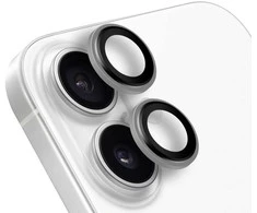 OBAL:ME kameros apsauga skirta Apple iPhone 17 Sidabrinis
