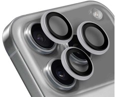OBAL:ME kameros apsauga skirta Apple iPhone 17 Pro/17 Pro Max Sidabrinis