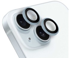 OBAL:ME lešio apsauga skirta Apple iPhone 15/15 Plus mėlynos spalvos