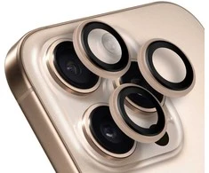 OBAL:ME lešio apsauga skirta Apple iPhone 16 Pro/16 Pro Max Desert Titanium