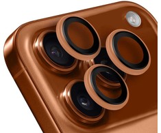 OBAL:ME kameros apsauga skirta Apple iPhone 17 Pro/17 Pro Max Oranžinis