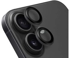 OBAL:ME lešio apsauga skirta Apple iPhone 16/16 Plus juodos spalvos