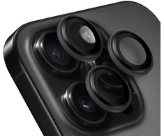 OBAL:ME lešio apsauga skirta Apple iPhone 16 Pro/16 Pro Max juodos spalvos Titanium