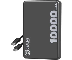 OBAL:ME MagNetix Powerbank 10000mAh juodos spalvos