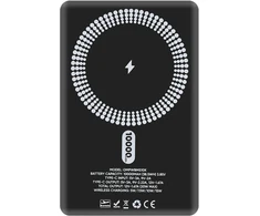 OBAL:ME MagNetix Powerbank 10000mAh juodos spalvos