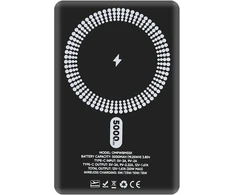 OBAL:ME MagNetix Powerbank 5000mAh juodos spalvos