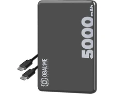 OBAL:ME MagNetix Powerbank 5000mAh juodos spalvos