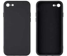 OBAL:ME matinis TPU dėklas Apple iPhone 7/8/SE2020/SE2022 Juodas