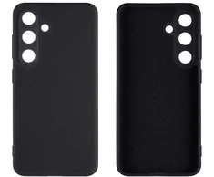 OBAL:ME Matte TPU dėklas telefonui Samsung Galaxy S24 juodos spalvos