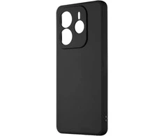 OBAL:ME Matte TPU dėklas skirtas Xiaomi Redmi Note 14 5G juodos spalvos