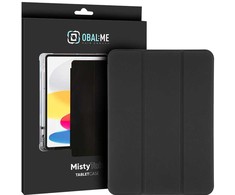 OBAL:ME MistyTab dėklas planšetiniam kompiuteriui Xiaomi Pad 6 juodos spalvos