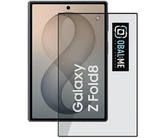 OBAL:ME Privacy 5D Apsauginis stiklas Samsung Galaxy Z Fold 8 juodos spalvos