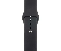OBAL:ME silikoninė apyrankė skirta Apple Watch 42-49mm M-L juodos spalvos