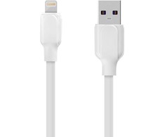 OBAL:ME Simple USB-A/Lightning kabelis 1m baltos spalvos