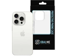 OBAL:ME TPU dėklas telefonui Apple iPhone 15 Pro skaidrus