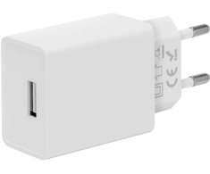 OBAL:ME sieninis įkroviklis USB-A 10W baltos spalvos