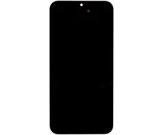 Dėklas Skystųjų kristalų ekranas + jutiklinis blokas + priekinis dangtelis Samsung A155/A156 Galaxy A15 4G/5G Juodas (pakeitimų paketas)