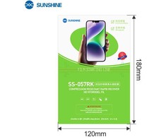 SUNSHINE SS-057RK Hidrogelinės plėvelės išmaniesiems telefonams Pakuotėje 50 vnt
