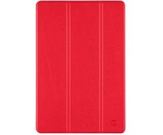 Tactical Book Tri Fold dėklas skirtas Xiaomi Redmi Pad SE raudonos spalvos