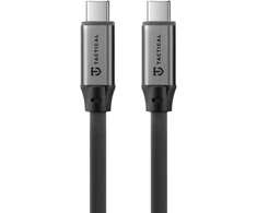 Tactical Fat Man 2.0 kabelis USB-C/USB-C 1m pilkos spalvos