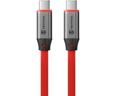 Tactical Fat Man 2.0 kabelis USB-C/USB-C 1m raudonos spalvos