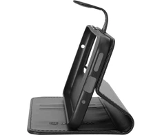 Dėklas Tactical Field Notes for Motorola Moto G77 5G juodos spalvos
