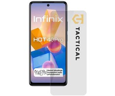 Tactical apsauginis stiklas Shield 2.5D skirtas Infinix Hot 40 Pro skaidrus