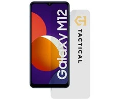 Tactical apsauginis stiklas Shield 2.5D skirtas Samsung Galaxy M12/A32 5G/A12/A02s skaidrus