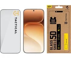 Tactical Taktinis stiklinis skydas 5D, skirtas Honor 600 Juodas