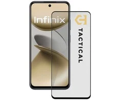 Tactical apsauginis stiklas Shield 5D skirtas Infinix Hot Smart 9/Hot 50i/Hot 50 5G juodos spalvos