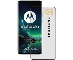 Tactical apsauginis stiklas Shield 5D skirtas Motorola Edge 40 Neo su juodos spalvos krašteliu
