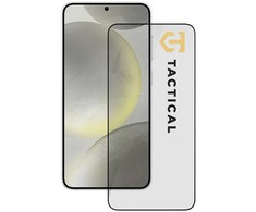 Tactical Apsauginis stiklas Shield 5D skirtas Samsung Galaxy S24+/S25+ juodos spalvos