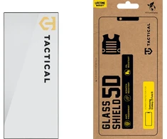 Tactical Taktinis 5D stiklinis apsauginis dėklas „Samsung Galaxy Z Fold 8 Ultra“ Juodas (išorinis)