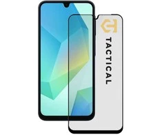 Tactical apsaugnis stiklas Shield 5D skirtas Samsung Galaxy A16 5G su juodos spalvos krašteliu