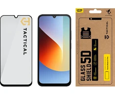 Tactical Taktinis stiklinis apsauginis dėklas 5D Xiaomi Redmi A7 Pro Juodas