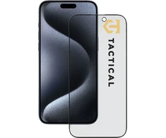 Tactical Apsauginis stiklas Shield Privacy Stealth 5D skirtas Apple iPhone 15 Pro Juodas
